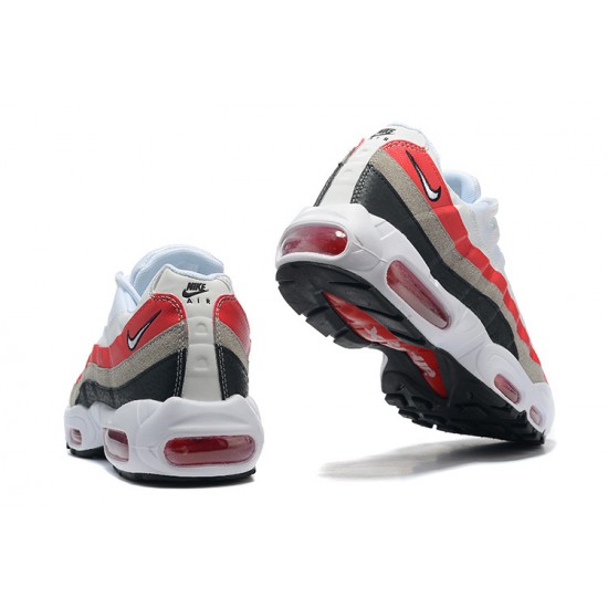 Men's Nike Air Max 95 TT White Red Footwear DQ3430-001