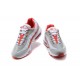 Men's Nike Air Max 95 TT White Red and Grey Footwear