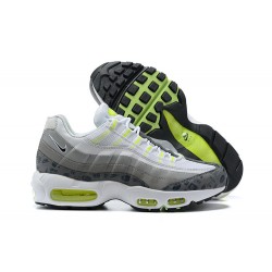 Men's Nike Air Max 95 TT White and Grey Footwear