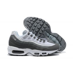 Men's Nike Air Max 95 TT White and Grey Footwear