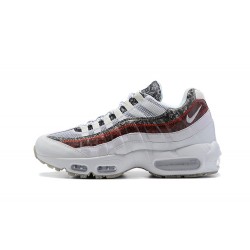 Men's Nike Air Max 95 TT White and Red Footwear