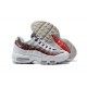 Men's Nike Air Max 95 TT White and Red Footwear