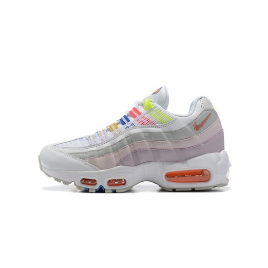 Women's/Men's Nike Air Max 95 TT White Multi Footwear DH5722-100