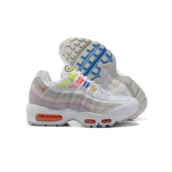 Women's/Men's Nike Air Max 95 TT White Multi Footwear DH5722-100