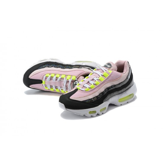 Women's Nike Air Max 95 TT Pink Black White Footwear