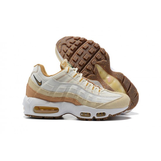 Women's Nike Air Max 95 TT White Brown Footwear DC3991-100