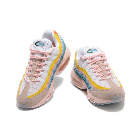 Women's Nike Air Max 95 TT Yellow Pink White Footwear DQ9323-200