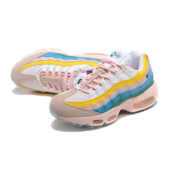 Women's Nike Air Max 95 TT Yellow Pink White Footwear DQ9323-200