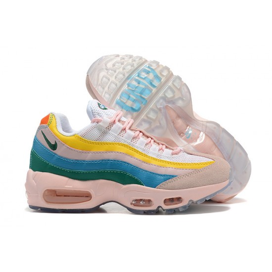 Women's Nike Air Max 95 TT Yellow Pink White Footwear DQ9323-200