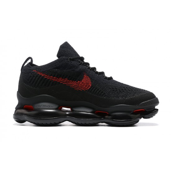 Men's Nike Air Max Scorpion Black and Red Footwear 