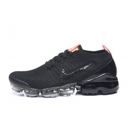 Women's/Men's Nike Air VaporMax Flyknit 3 Black Orange Footwear