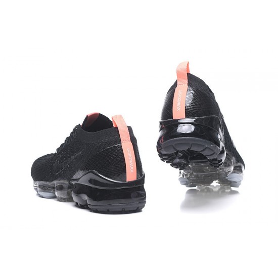 Women's/Men's Nike Air VaporMax Flyknit 3 Black Orange Footwear