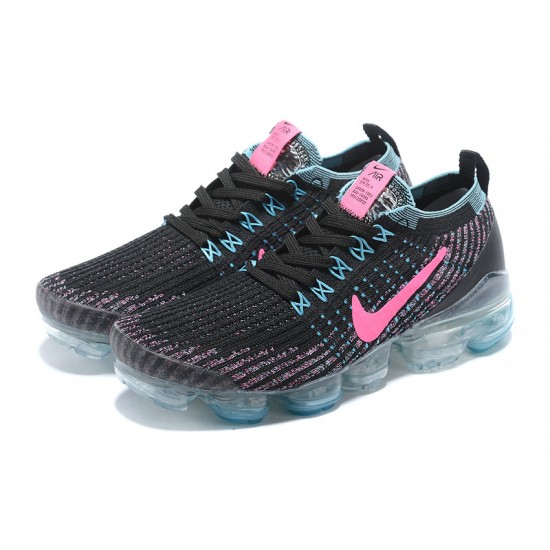 Women's/Men's Nike Air VaporMax Flyknit 3 Black Pink Footwear AJ5910-101