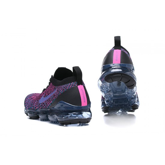 Women's/Men's Nike Air VaporMax Flyknit 3 Black Purple Footwear AJ6900-009