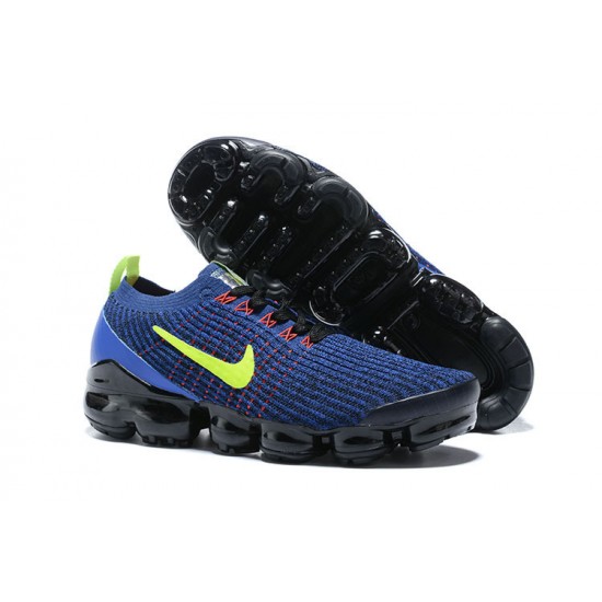 Women's/Men's Nike Air VaporMax Flyknit 3 Blue Green Footwear