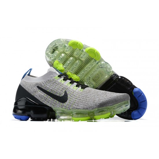 Women's/Men's Nike Air VaporMax Flyknit 3 Grey Blue Footwear AJ6900-112