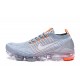 Women's/Men's Nike Air VaporMax Flyknit 3 Grey Orange Footwear AJ6900-003