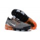 Women's/Men's Nike Air VaporMax Flyknit 3 Grey Orange Footwear AJ6900-024