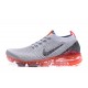 Women's/Men's Nike Air VaporMax Flyknit 3 Grey Red Footwear AJ6900-600