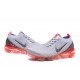 Women's/Men's Nike Air VaporMax Flyknit 3 Grey Red Footwear AJ6900-600