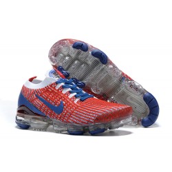 Women's/Men's Nike Air VaporMax Flyknit 3 Red Blue Footwear CW5585-100