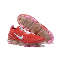 Women's/Men's Nike Air VaporMax Flyknit 3 Red White Footwear CU4756-600