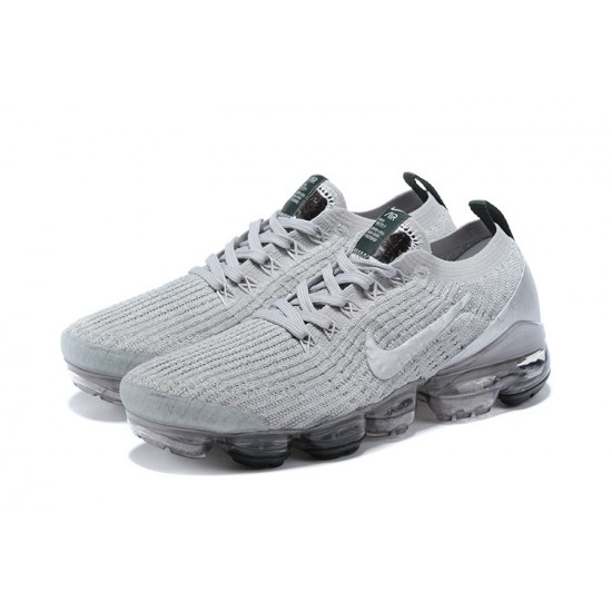 Women's/Men's Nike Air VaporMax Flyknit 3 Silver Grey Footwear AJ6900-101