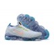 Women's/Men's Nike Air VaporMax Flyknit 3 White Blue Footwear AJ6900-003