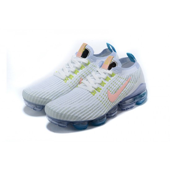 Women's/Men's Nike Air VaporMax Flyknit 3 White Blue Footwear AJ6900-003