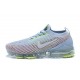 Women's/Men's Nike Air VaporMax Flyknit 3 White Blue Footwear AJ6910-200