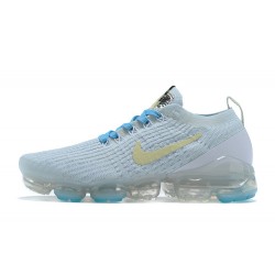 Women's/Men's Nike Air VaporMax Flyknit 3 White Blue Footwear AJ6910-500