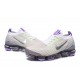 Women's/Men's Nike Air VaporMax Flyknit 3 White Purple Footwear AJ6900-102