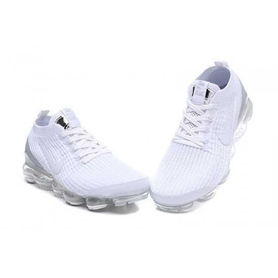 Women's/Men's Nike Air VaporMax Flyknit 3 White Footwear AJ6900-100