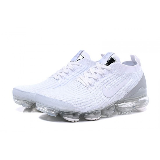 Women's/Men's Nike Air VaporMax Flyknit 3 White Footwear AJ6900-100