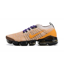 Women's/Men's Nike Air VaporMax Flyknit 3 Yellow Purple Footwear AJ6900-222