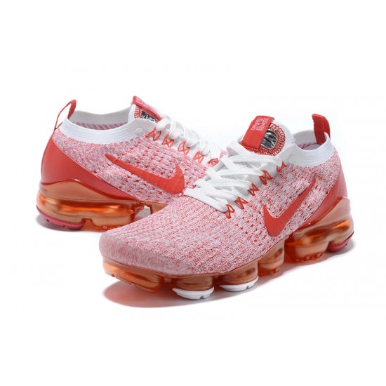 Women's Nike Air VaporMax Flyknit 3 Pink Red Footwear CK0730-188