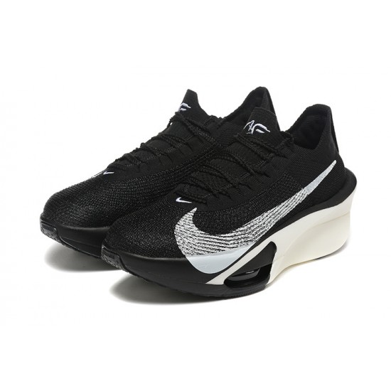 Women's/Men's Nike Air Zoom Alphafly NEXT 3 Black White Footwear 