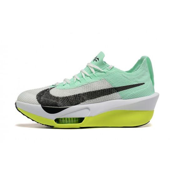 Women's/Men's Nike Air Zoom Alphafly NEXT 3 White Green Footwear 