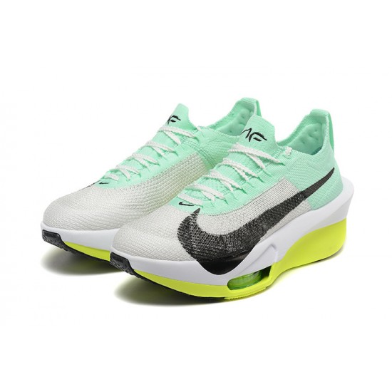 Women's/Men's Nike Air Zoom Alphafly NEXT 3 White Green Footwear 