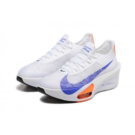 Women's/Men's Nike Air Zoom Alphafly NEXT 3 White Footwear