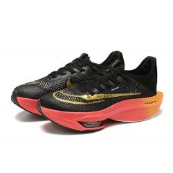 Men's Nike Air Zoom Alphafly Next 2 Black Gold Footwear 