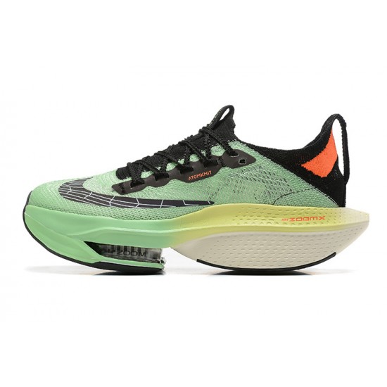 Women's/Men's Nike Air Zoom Alphafly Next 2 Black Green Footwear 