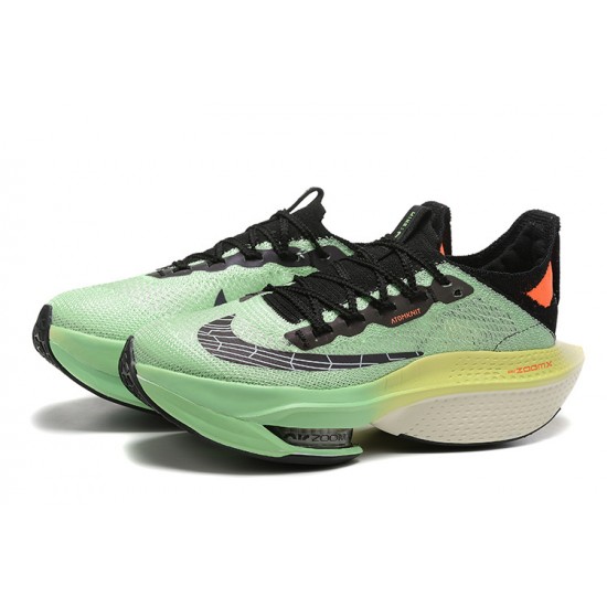 Women's/Men's Nike Air Zoom Alphafly Next 2 Black Green Footwear 