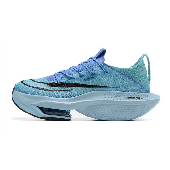 Women's/Men's Nike Air Zoom Alphafly Next 2 Blue Footwear 