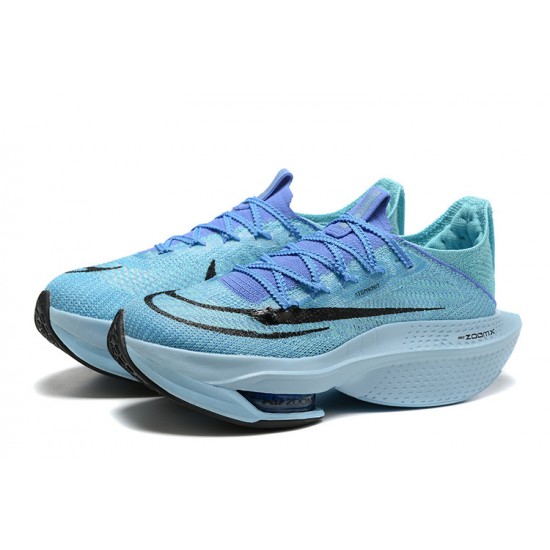 Women's/Men's Nike Air Zoom Alphafly Next 2 Blue Footwear 