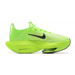 Women's/Men's Nike Air Zoom Alphafly Next 2 Neongreen Footwear 