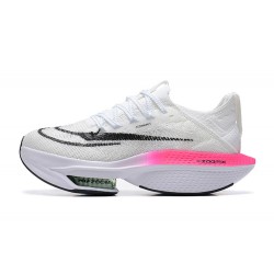 Women's/Men's Nike Air Zoom Alphafly Next 2 Pink White Footwear 