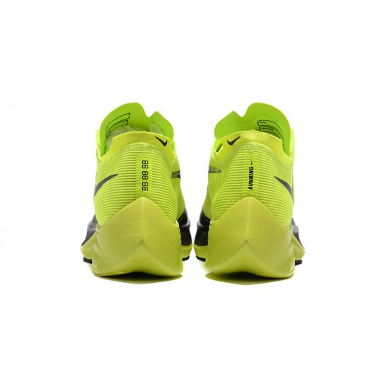 Men's Nike ZoomX VaporFly NEXT Chartreuse Black Footwear 