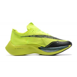 Men's Nike ZoomX VaporFly NEXT Chartreuse Black Footwear 