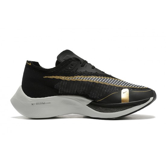 Women's/Men's Nike ZoomX VaporFly NEXT Black Gold Footwear 